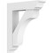 Ekena Millwork Standard Legacy Architectural Grade PVC Bracket With Traditional Ends, 5"W x 20"D x 26"H BKTP05X20X26LEC01 - alternate 1